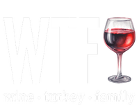 Wtf Wine Turkey Family Funny Thanksgiving T-Shirt