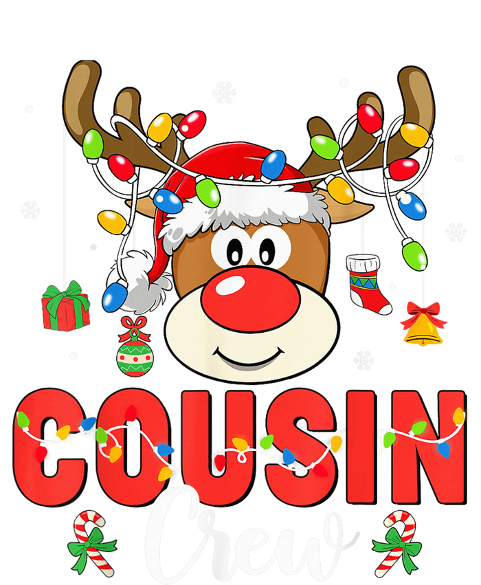 Christmas Cousin Crew Reindeer Matching Pajama Xmas Holiday Daily Commute Backpack