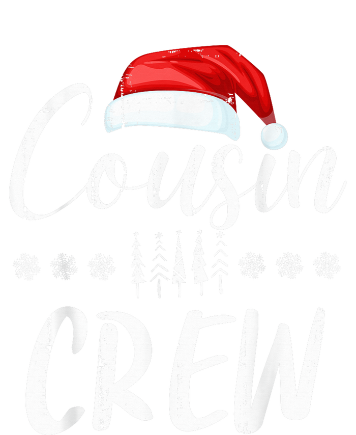 Funny Cousin Crew Christmas Santa Hat Family Matching Snapback Five-Panel Rope Hat