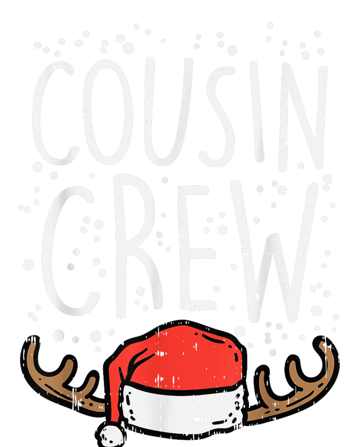 Cousin Crew Santa Hat Reindeer Christmas Family Pajamas PJ Long Sleeve Shirt