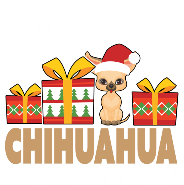 I Just Want A Chihuahua For Christmas Chihuahua Christmas Gift Kids Tie-Dye T-Shirt