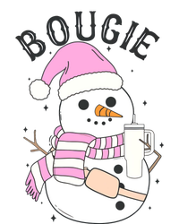 Boojee Snowman Bougie Snowman Stanley Boojee Holiday Yupoong Adult 5-Panel Trucker Hat