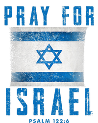 Pray for Israel Psalm 122 6 Israel Flag T-Shirt