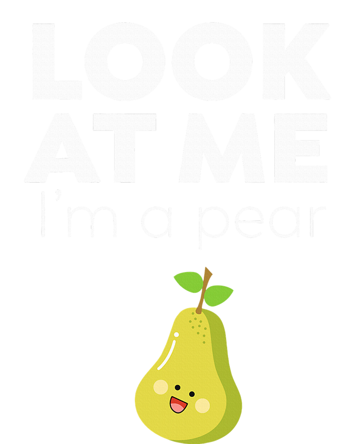 Look At Me I'm A Pear Funny Fruit Ceramic Star Ornament