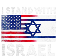 I Stand With Israel Pray For Israel US And Israel Flag  T-Shirt