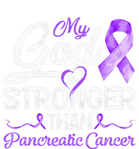 My God Is Stronger Than Pancreatic Breast Cancer Awareness City Backpack