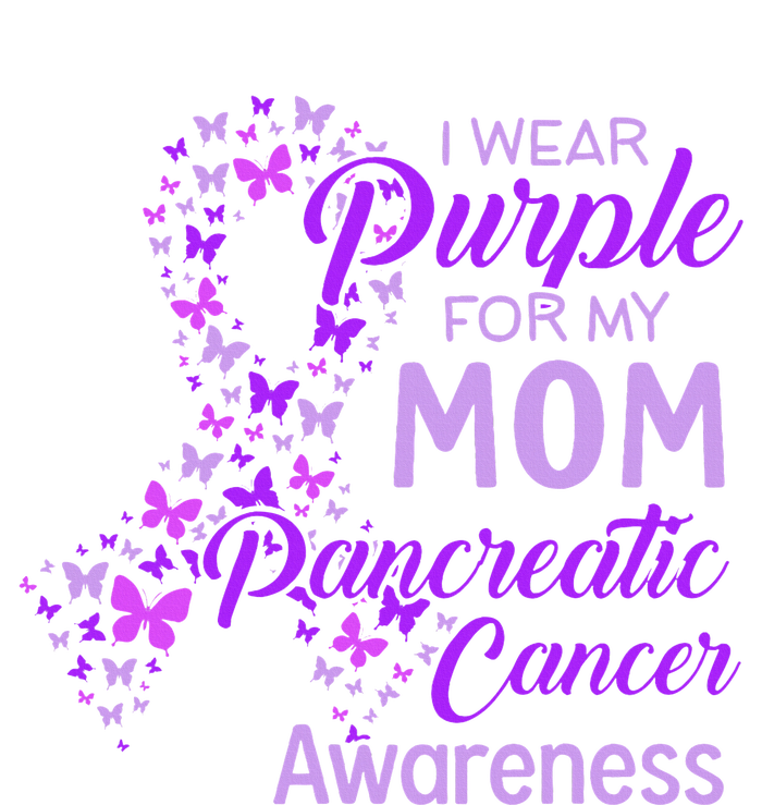 I wear Purple for my Mom Pancreatic Cancer  Doggie Tank