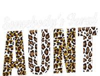 Leopard Auntie Aunt Baby Announcement Grommeted Golf Towel