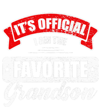 It's O.fficial I'm The Favorite Grandson Funny Sayings PosiCharge RacerMesh Polo