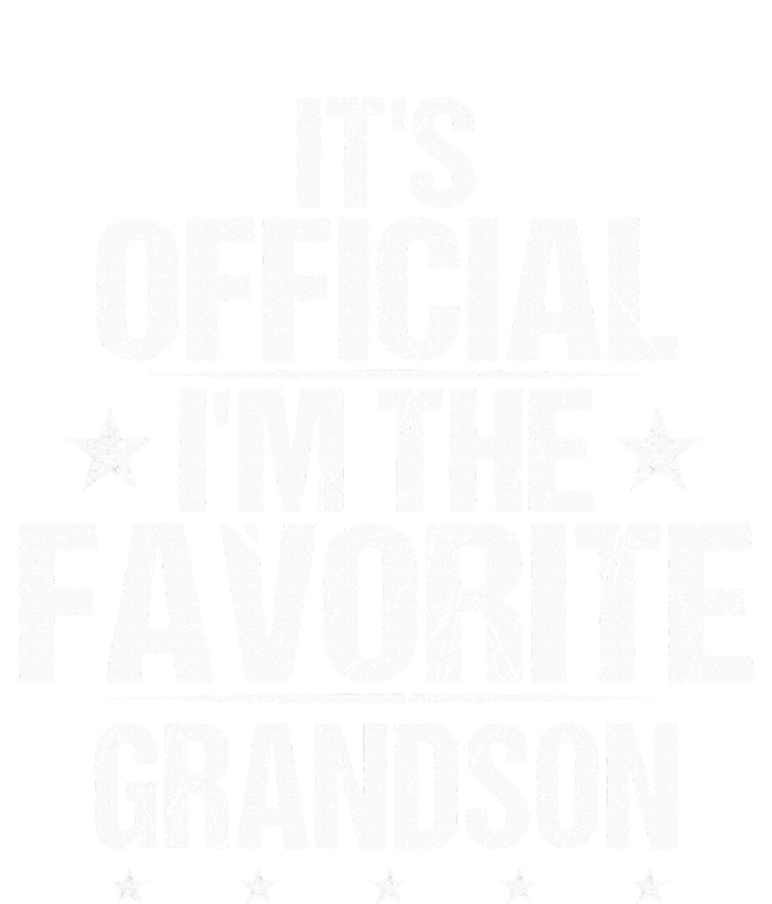 It's O.fficial I'm The Favorite Grandson Funny Sayings Retro T-Shirt