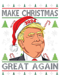 Make Christmas Great Again Ugly Funny Trump 2024 Dry Zone Grid Polo