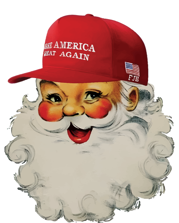 Trump Christmas Trump Maga Santa Pajama Set