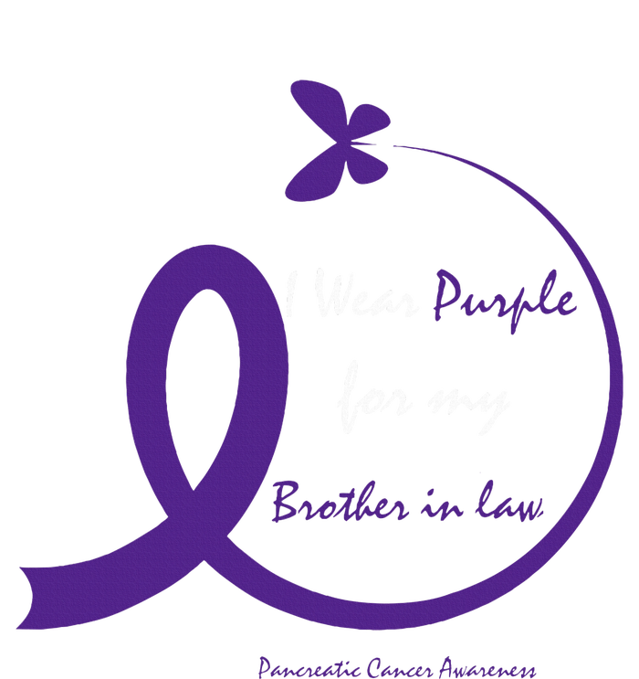 Products Purple Brother In Law Pancreatic Cancer Awareness  Long Sleeve Pajama Set