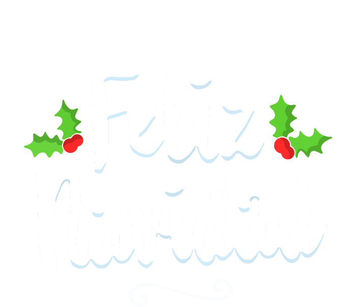 Vintage Christmas Feliz Navidad Retro Mexican Spanish Xmas Gift Ladies PosiCharge Competitor Racerback Tank