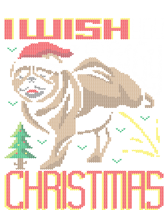 I Wish You A Pugly Christmas Dog Pug Ugly Christmas Sweater Gift USA-Made Snowflake Beanie