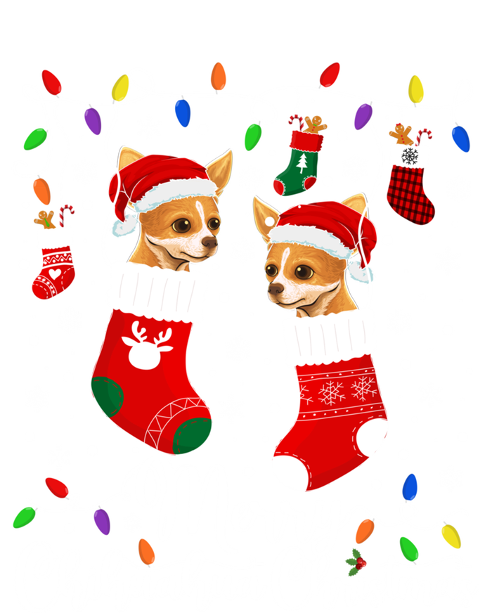 Merry Chihuahua Christmas Chihuahua Xmas Party Cute Gift T-Shirt