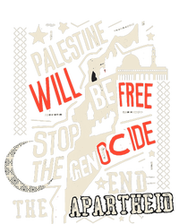 Palestine Will Be Free Stop The Genocide End The Apartheid PosiCharge Competitor Tank