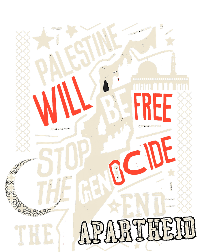 Palestine Will Be Free Stop The Genocide End The Apartheid PosiCharge Competitor Tank