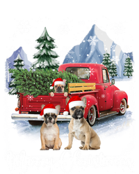 Merry Christmas Santa French Bulldog Red Truck Xmas Tree Cute Gift Sustainable Beanie