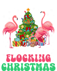 Merry Flocking Christmas Flamingo Xmas Gift Tall T-Shirt