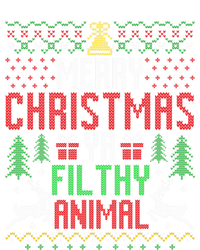 Merry Christmas Animal Filthy Ya Xmas Pajama PosiCharge RacerMesh Polo