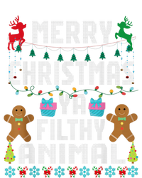 Merry Christmas Animal Filthy Ya Ugly Sweater PJs Matching T-Shirt