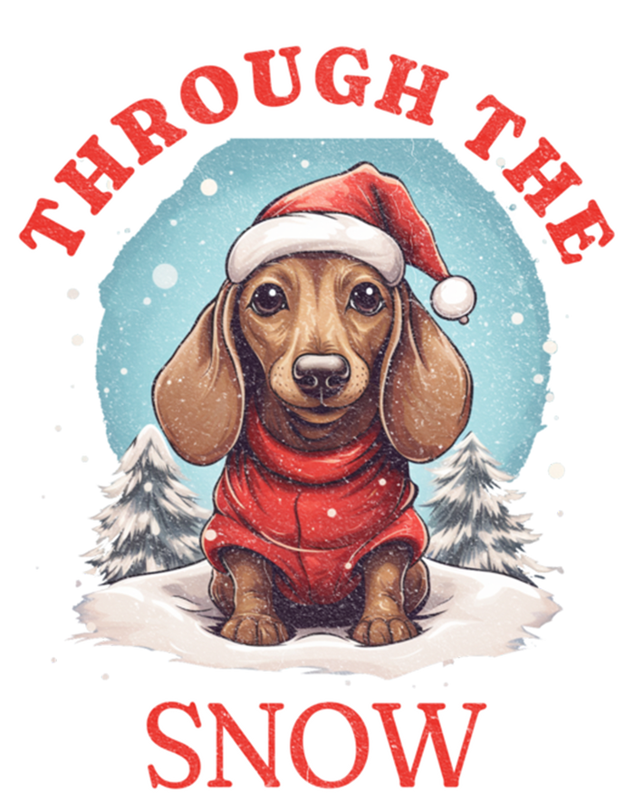 Sleigh All Day Funny Dachshund Christmas Gift Tall Hoodie