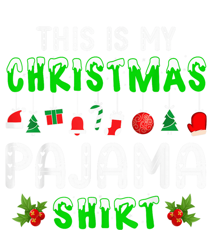 This Is My Christmas Pajama Shirt Mesh Reversible Basketball Jersey Tank