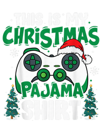 This Is My Christmas Pajama Video Game Gamer Boy Teens Women's Tri-Blend 3/4-Sleeve Raglan Shirt