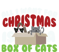 All I Want For Christmas Is A Box Of Cats Gift Bumper Sticker