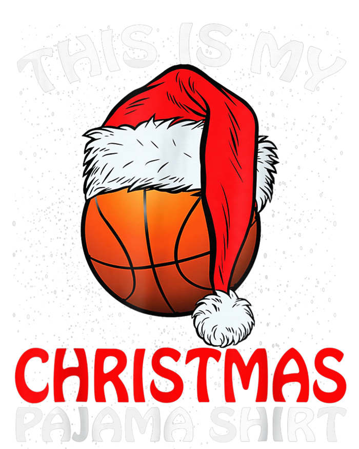 This Is My Christmas Pajama Shirt Basketball Christmas Grommeted Golf Towel