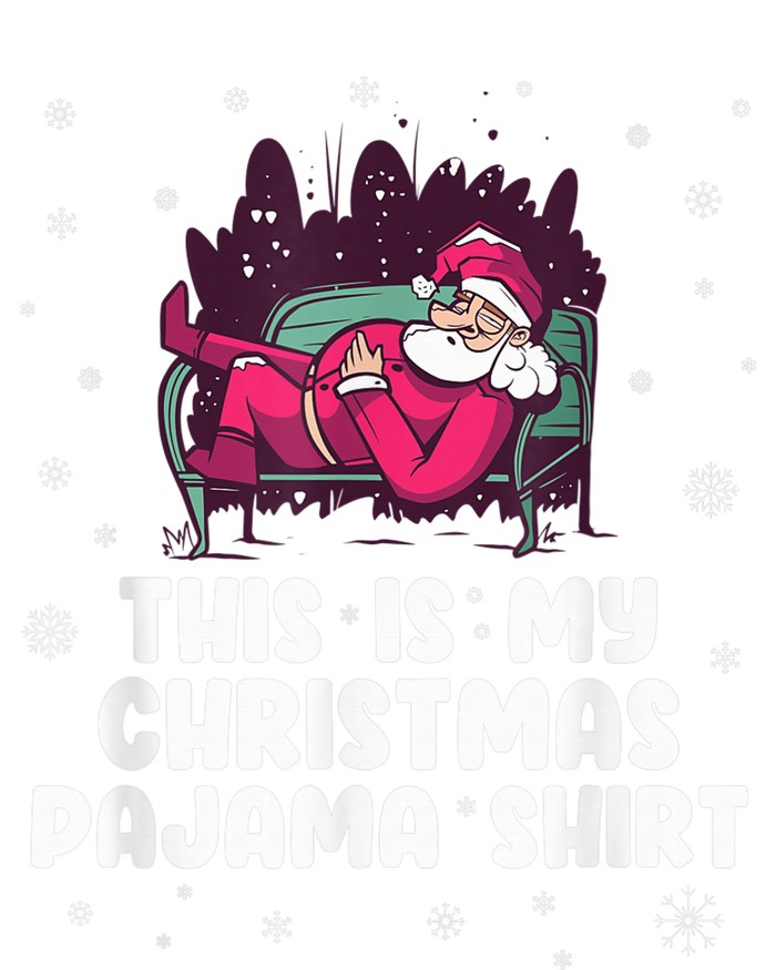 This Is My Christmas Pajama Shirt Funny Christmas Santa PosiCharge Competitor Tank