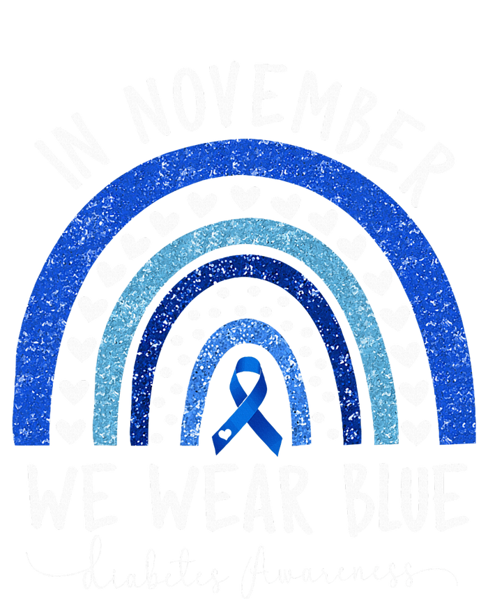 Diabetes Awareness  In November We Wear Blue Kids Hoodie