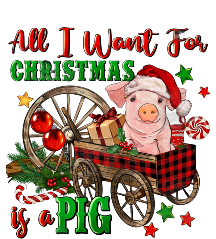 All I Want For Christmas Is A Pig Merry Christmas Pajamas Gift T-Shirt