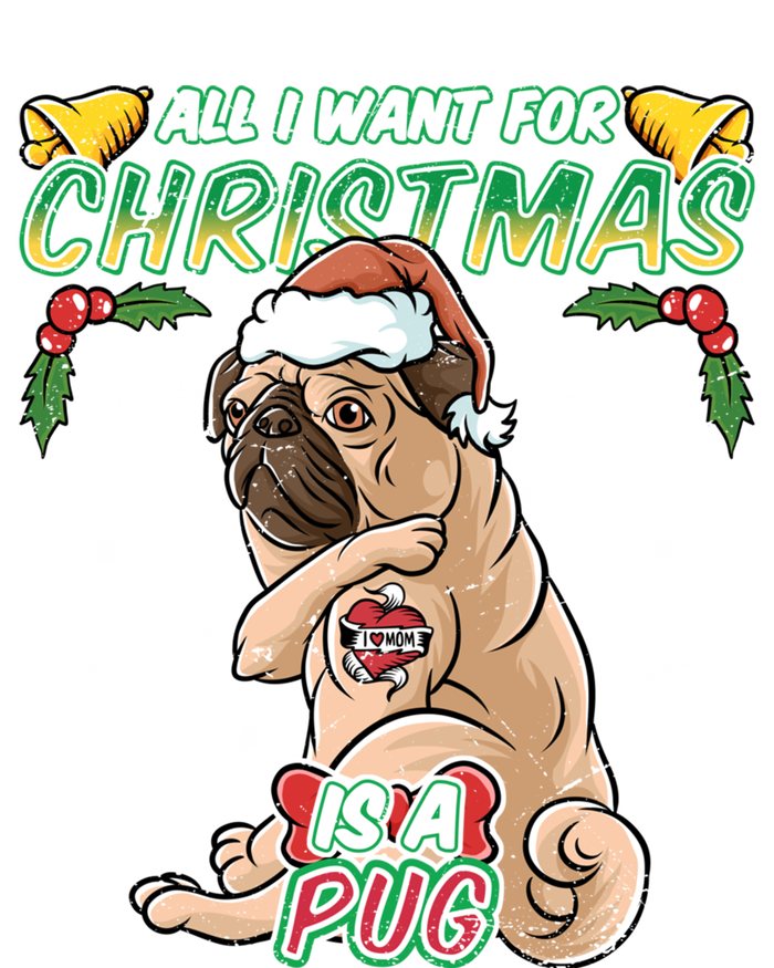 All I Want For Christmas Is A Pug Santa Claus Santa Claus Gift T-Shirt