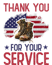 Veteran Thank You For Your Service Funny Veteran's Day USA  T-Shirt