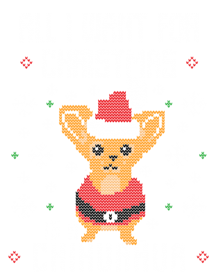 All I Want For Xmas Is My Chihuahua Ugly Christmas Sweater Cool Gift Sustainable Knit Beanie