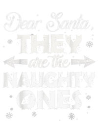 Dear Santa They are the Naughty Ones Christmas Gift Kids Long Sleeve Shirt