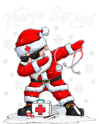 Nurse Squad Dabbing Santa Scrubs Funny Christmas  Doggie Tank