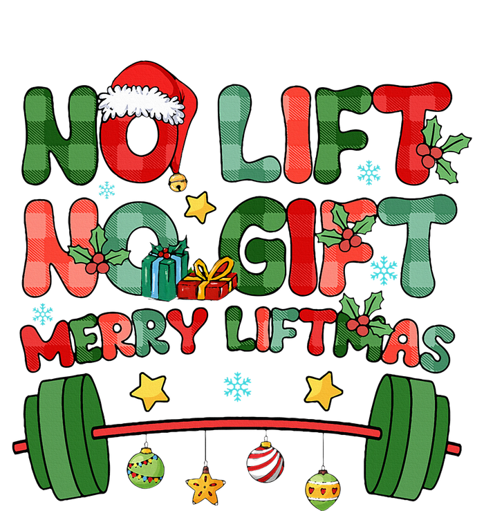 Merry Liftmas No Lift No Christmas Presents Gym Workout Xmas  T-Shirt