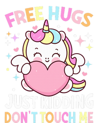 Unicorn Lover  Funny Free Hugs Just Kidding Don't Touch Me  City Backpack