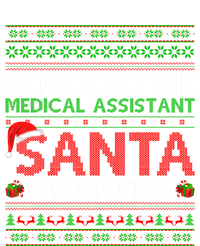 Be Nice To Medical Assistant Santa Watching Ugly Christmas Gift Poster