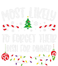 Most Likely To Forget Their Dish For Dinner Funny Christmas Family Matching Cu PosiCharge Competitor Tank