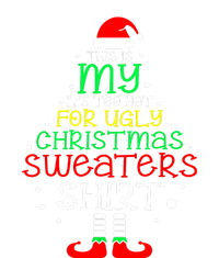 Women Its Too Hot For Ugly Christmas Funny Xmas Tree Gift T-Shirt