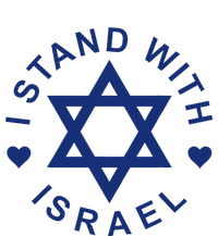 I Stand With Israel Israeli Flag Jewish Star Of David T-Shirt