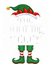 Christmas Elf Matching Family Group Funny The What The Elf? Gift V-Neck T-Shirt