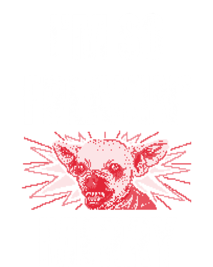 Christmas IM So Freaking Merry Scary Chihuahua Dog Gift V-Neck T-Shirt