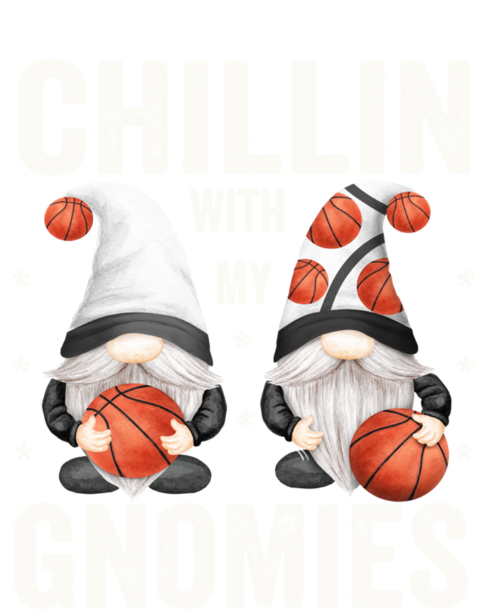 Funny Gnome For Basketball Lovers Chillin With My Gnomies Gift Sweatshirt