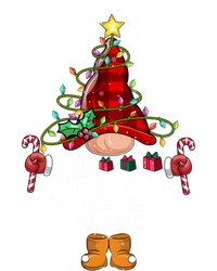 Funny Silly Gnome Christmas Gnome Matching Family Group Gift Women's Racerback Tank