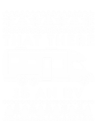 Funny That There Is An Rv Ugly Christmas Camping Party Funny Gift Sustainable Knit Beanie